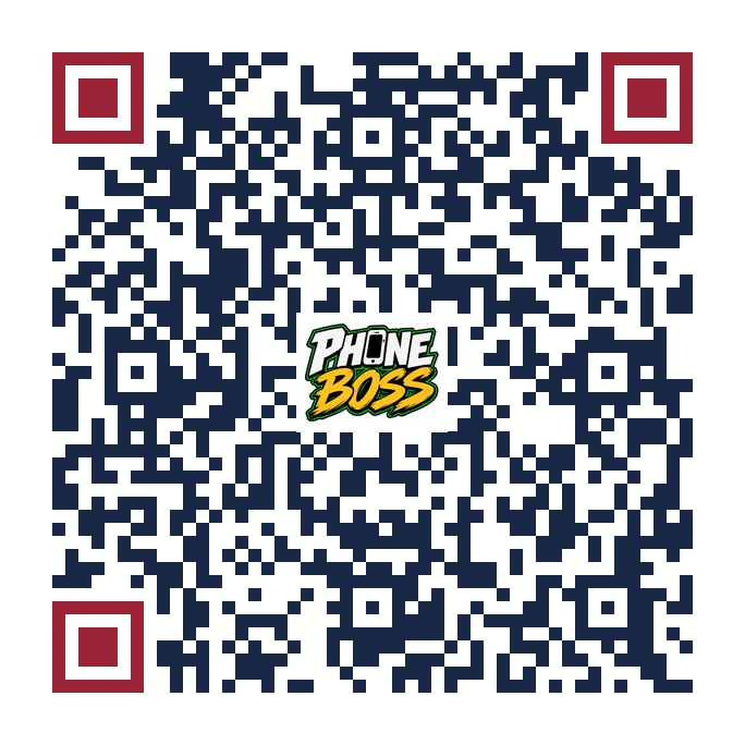 Red logo QR to the public influencer entry page